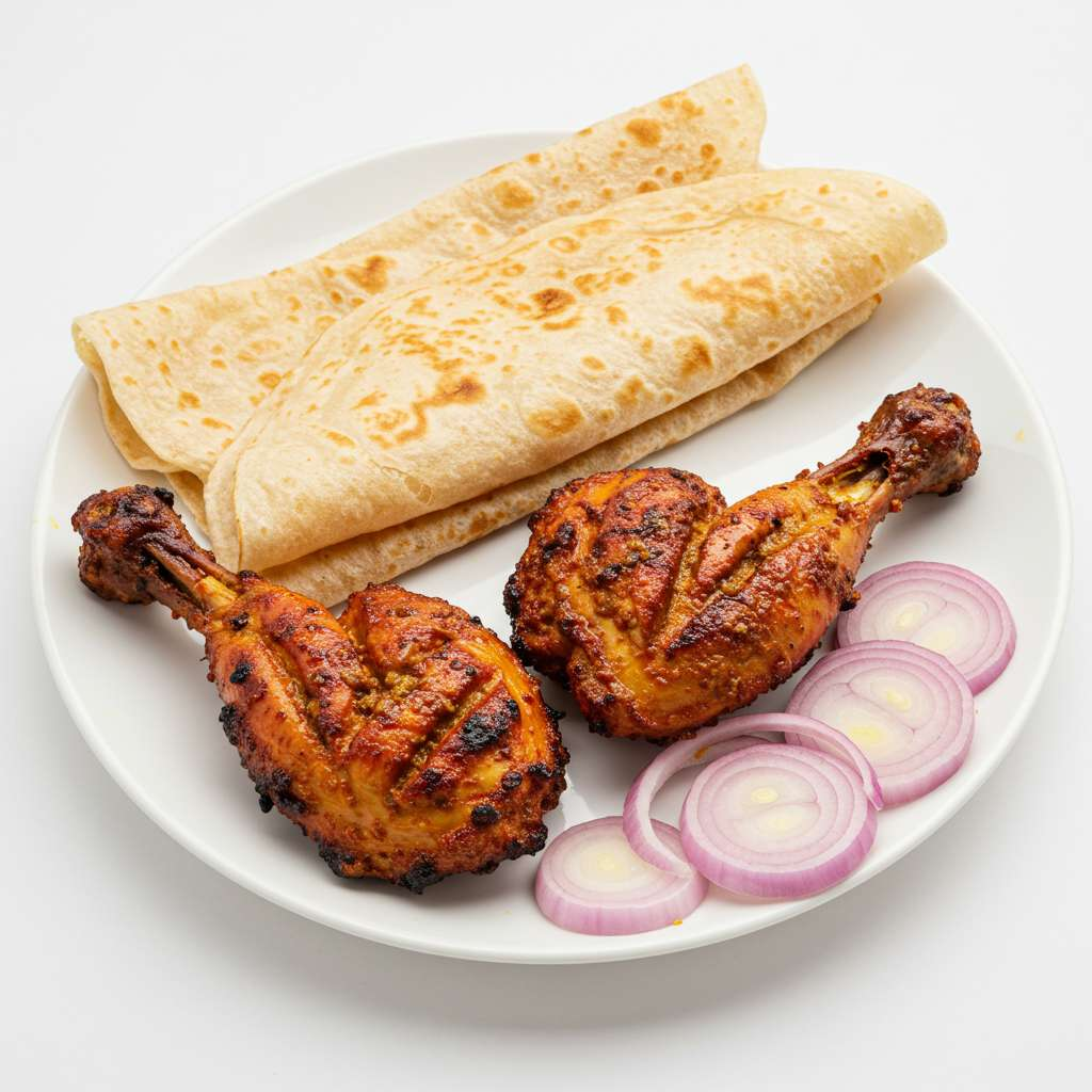 Chapathi & Grilled Chicken