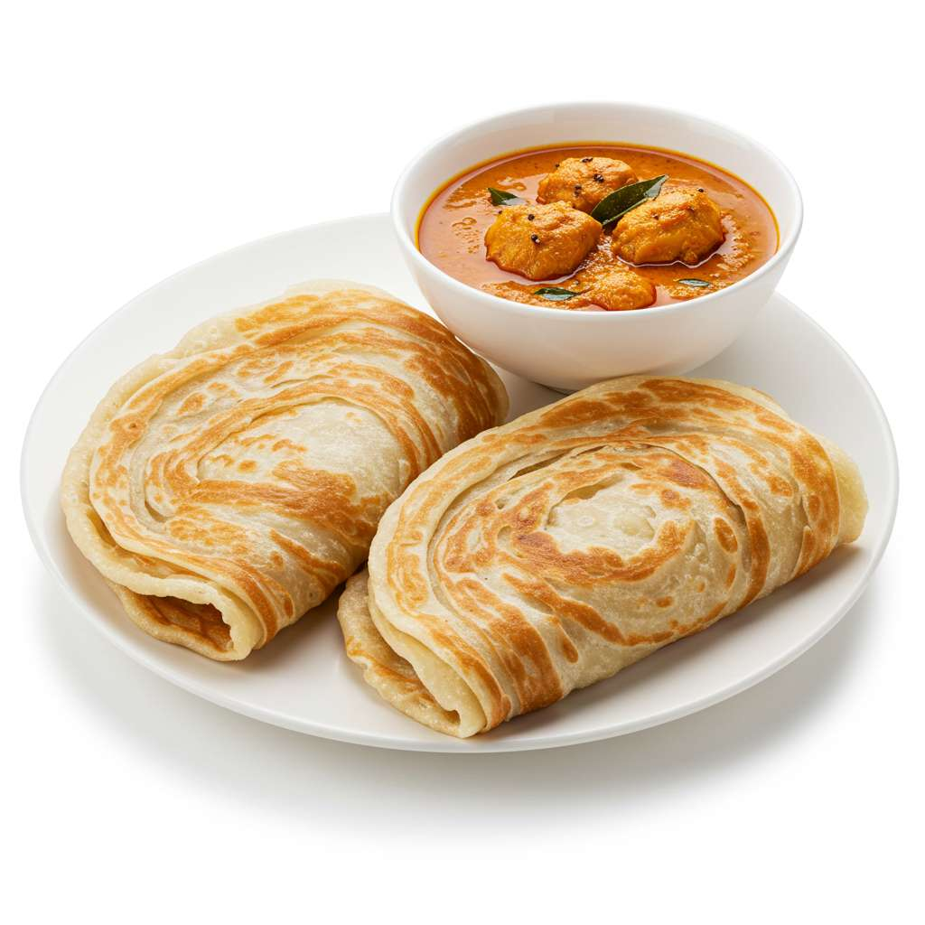 Porotta & Chicken Curry