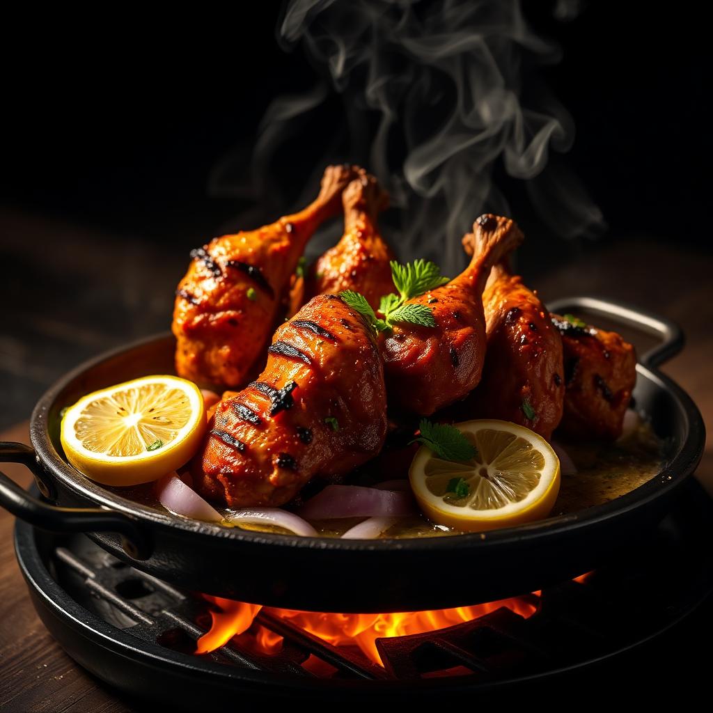 Kerala dish being prepared in the Tastyoven kitchen
